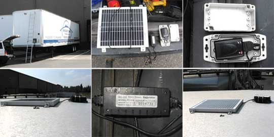 Trailer Tracker GPS with Solar Panel
